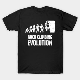 Rock Climbing Evolution T-Shirt